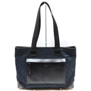 Authentic Gucci Bag  Black Leather and Nylon